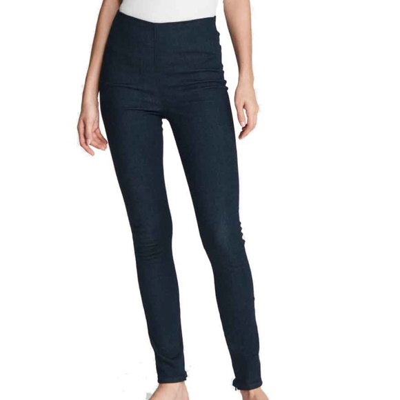 Rag & Bone -  Nina High-Rise Pull-On Jean Pant With Slit - Picture 1 of 11